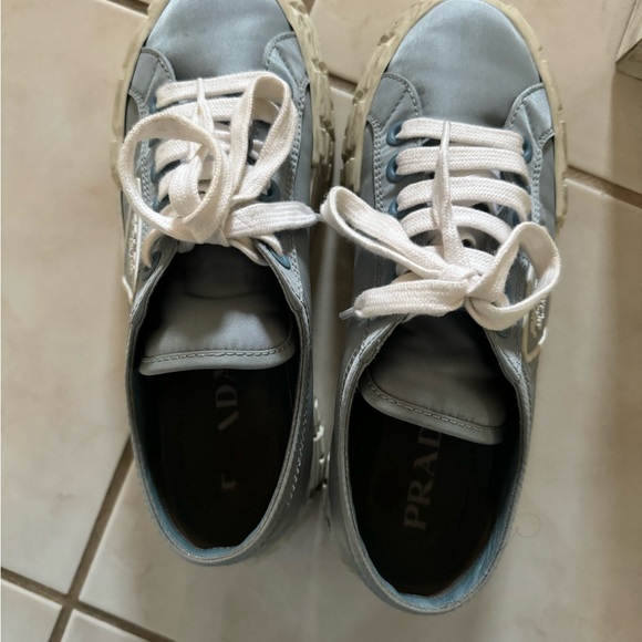 Prada nylon platform sneaker - Picture 3 of 14